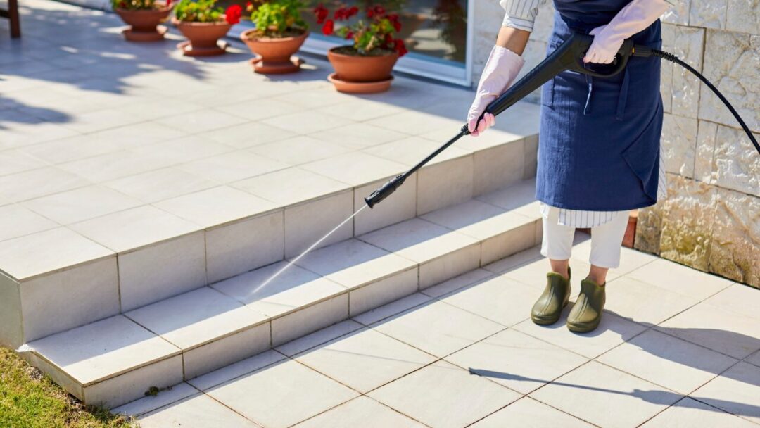 Patio pressure washing Cape Town