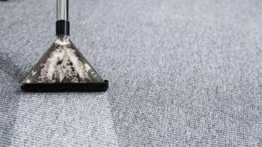 Professional carpet extractor in use Cape Town